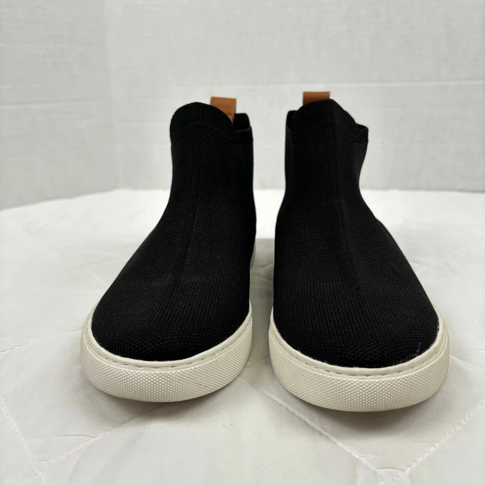 Gentle Souls by Kenneth Cole Knit Slip-On Sneaker Booties Black‎ Women's 8.5